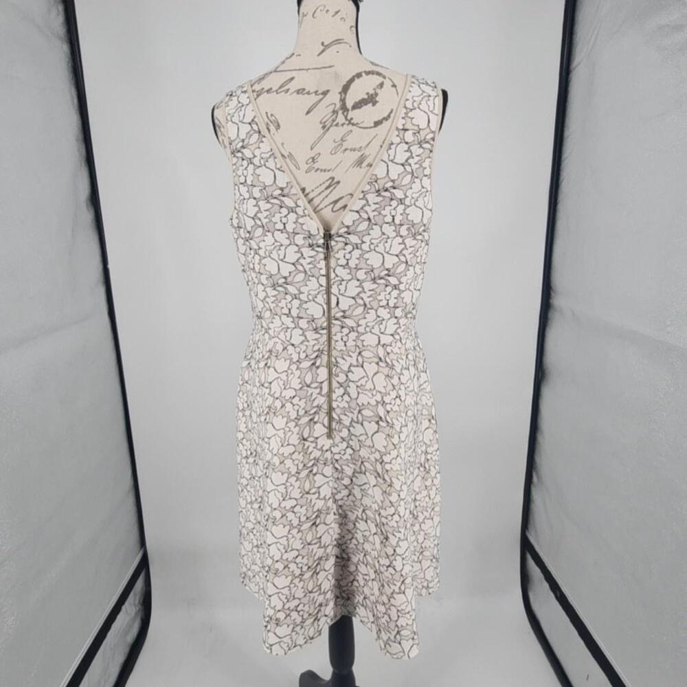 Betsey Johnson Dress Womens 12 White Floral Lace Fit & Flare Sleeveless Party - Picture 5 of 16